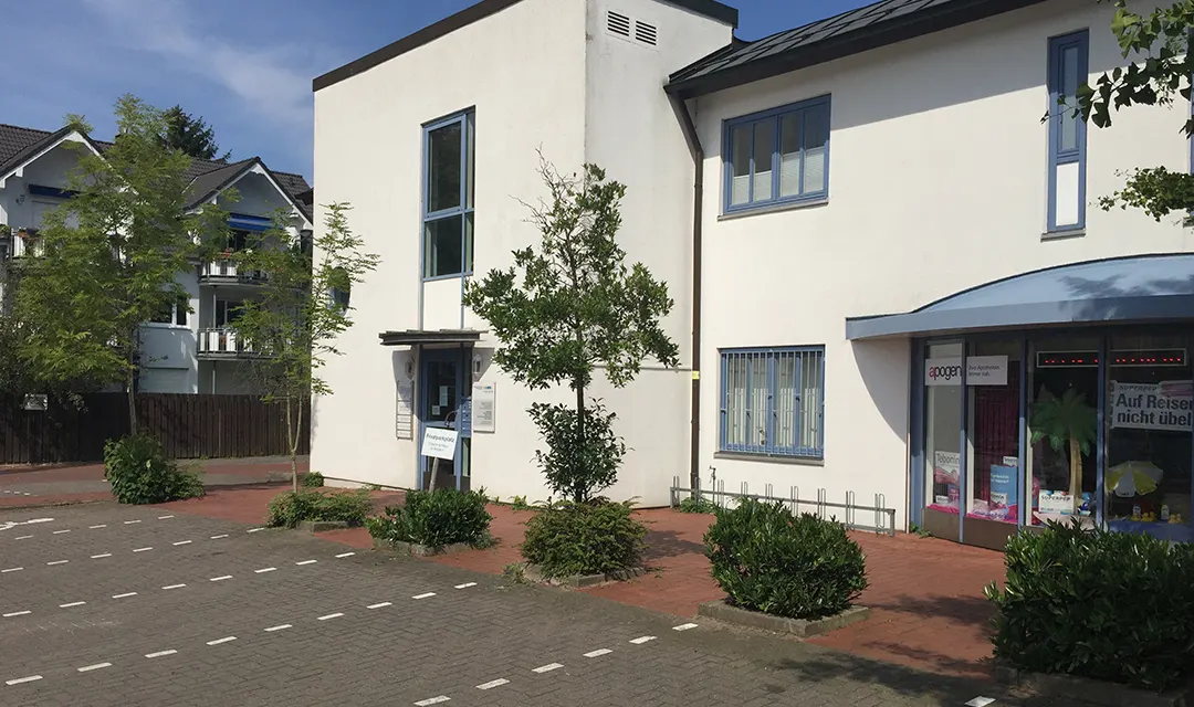 Chiropraxis Lüpken in Hanover - Eingang zur Praxis