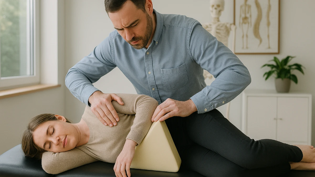 Chiropraktik Sacro-Occipital-Technik Behandlung in Hannover